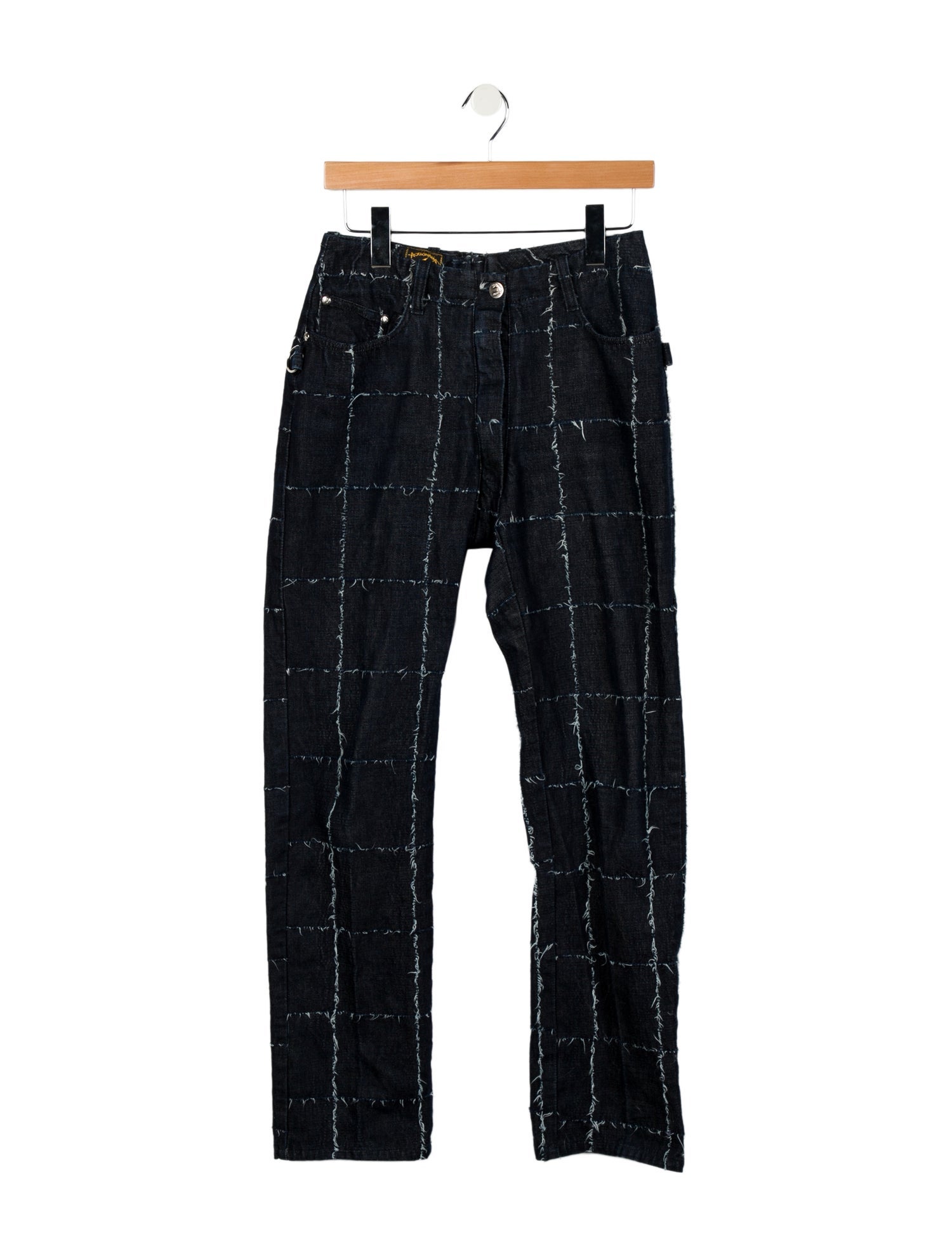 Vivienne Westwood Anglomania Mid-Rise Straight Leg Jeans