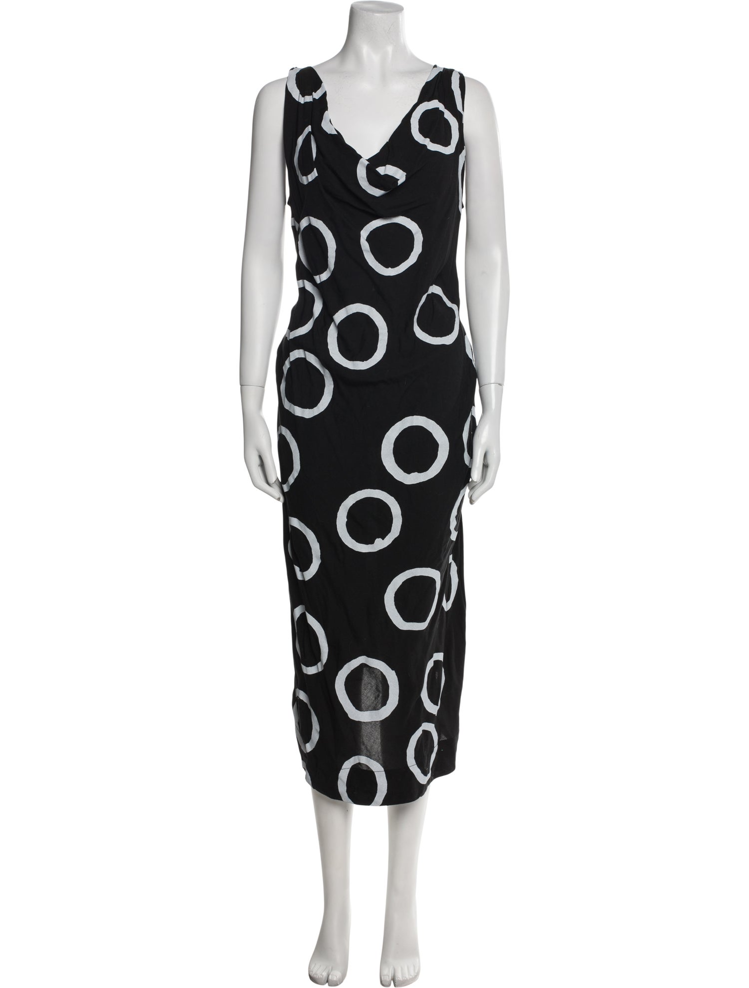 Vivienne Westwood Anglomania Printed Long Dress