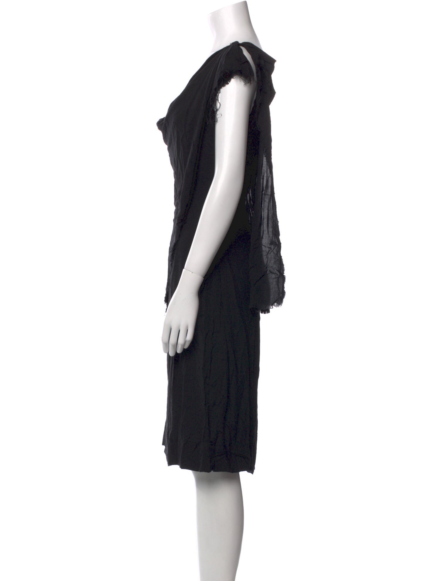 Vivienne Westwood Anglomania Cowl Neck Knee-Length Dress