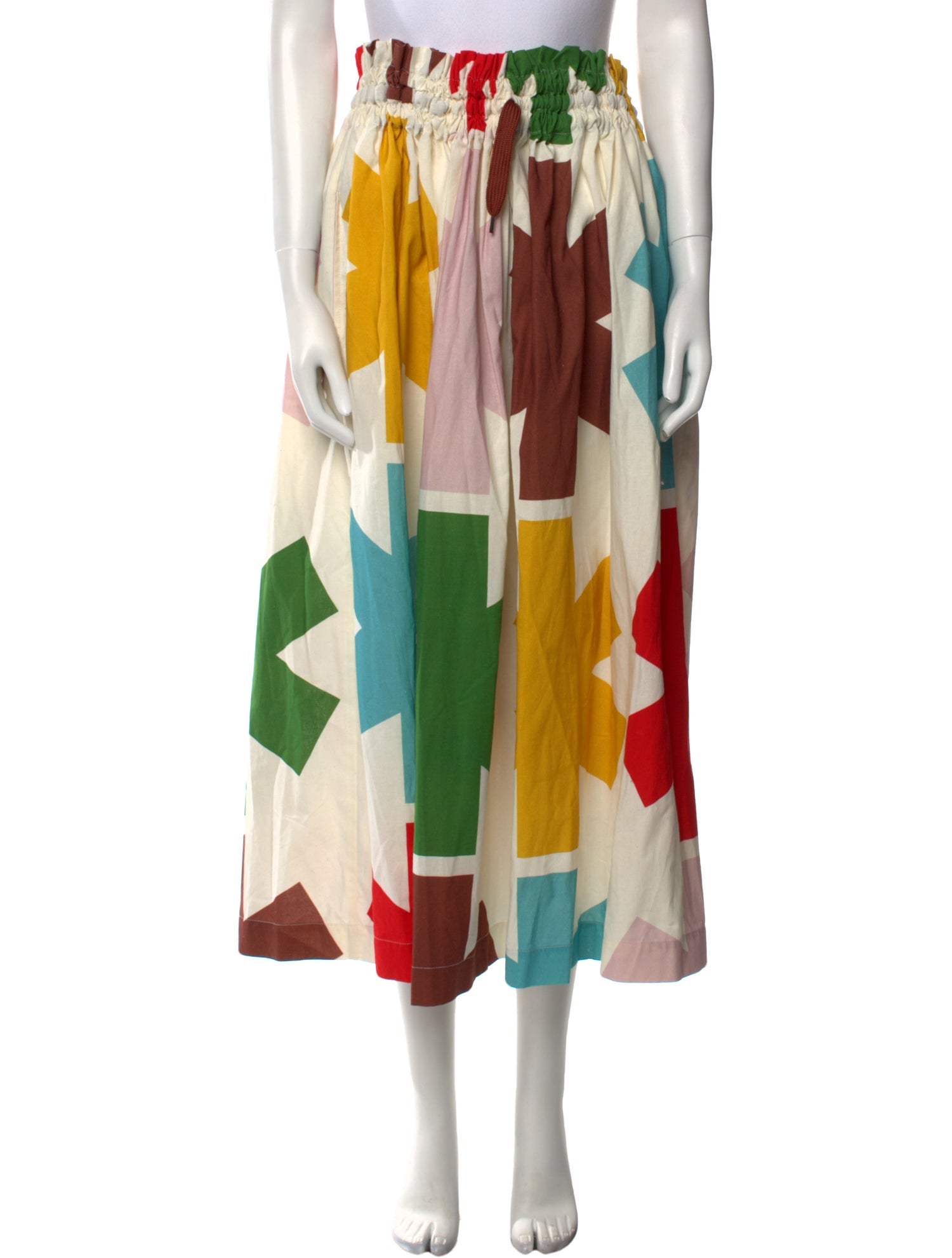 Vivienne Westwood Anglomania Printed Midi Length Skirt