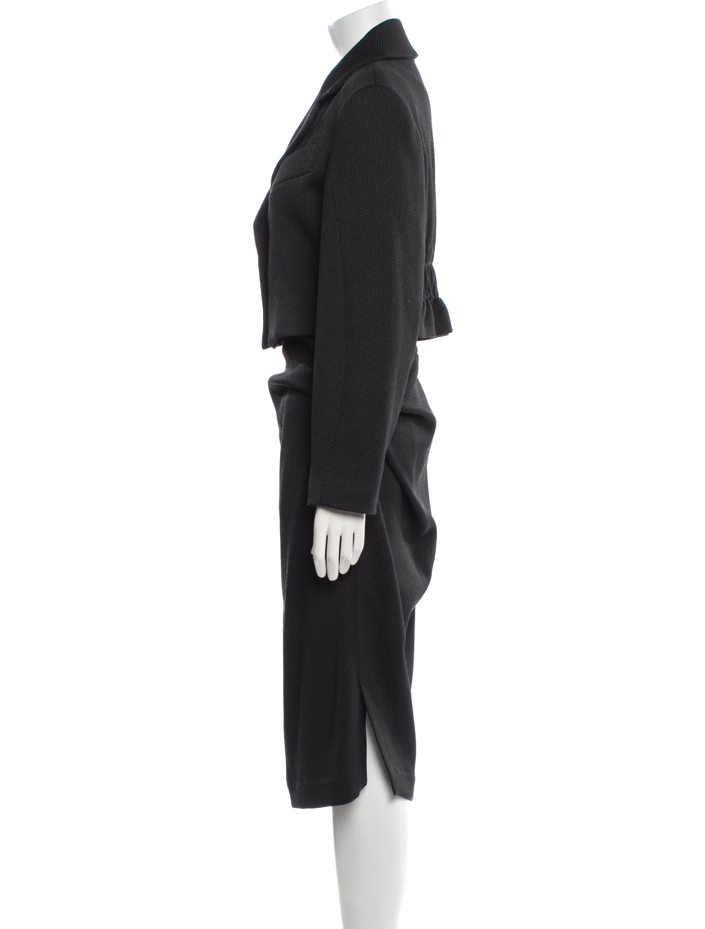 Vivienne Westwood Anglomania Pleated Accents Skirt Suit w/ Tags