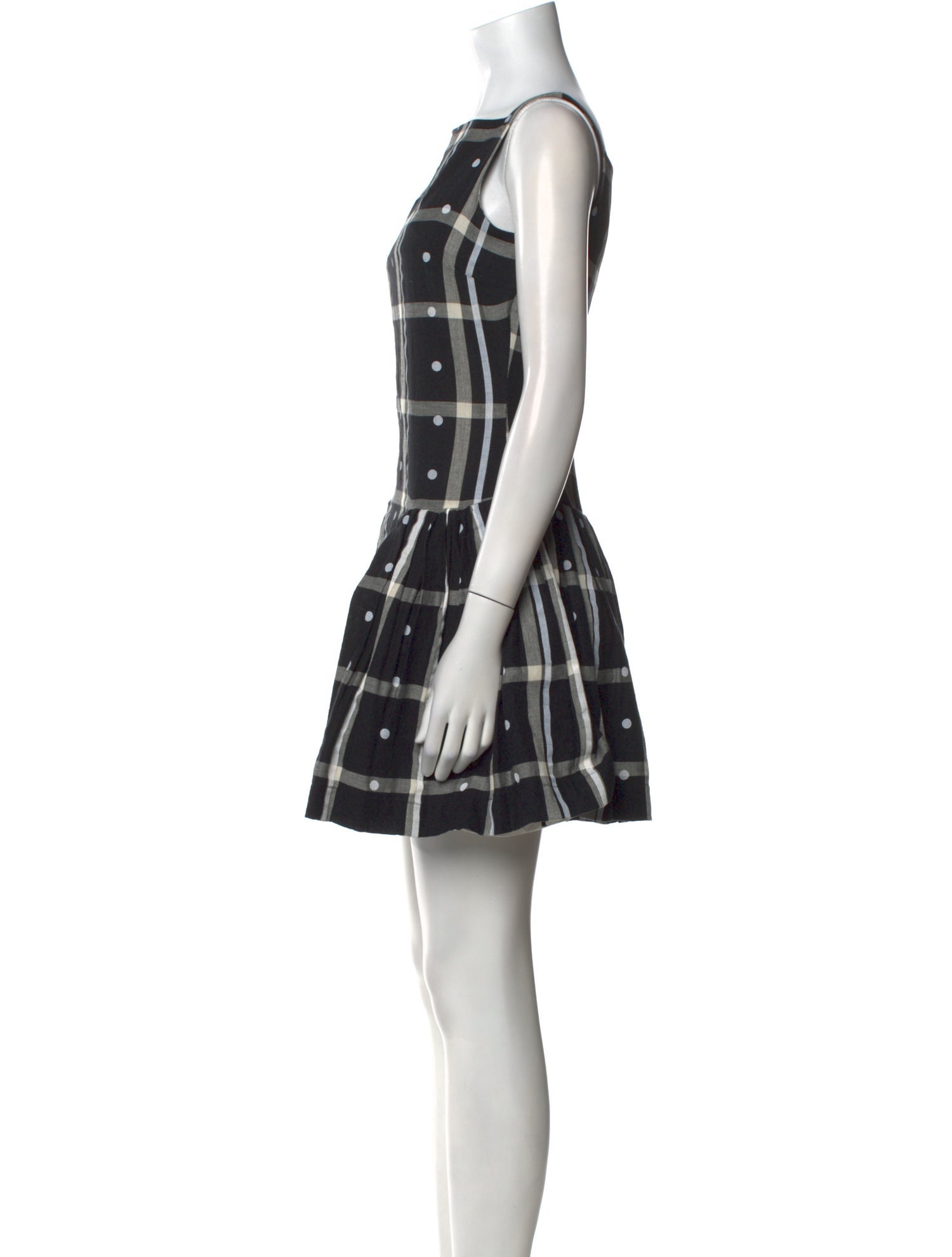 Vivienne Westwood Anglomania Plaid Print Mini Dress