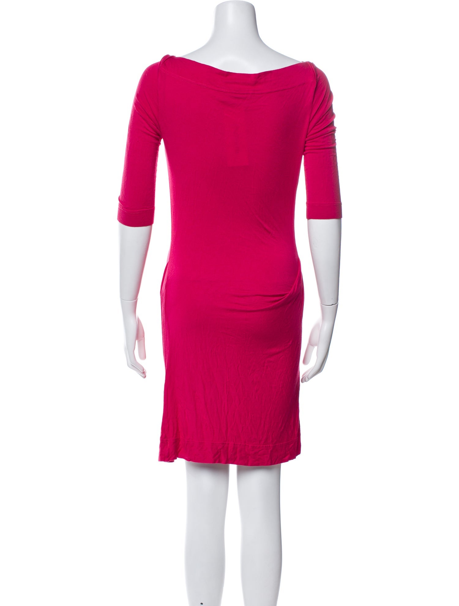 Vivienne Westwood Anglomania Cowl Neck Mini Dress