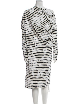 Vivienne Westwood Anglomania Striped Knee-Length Dress