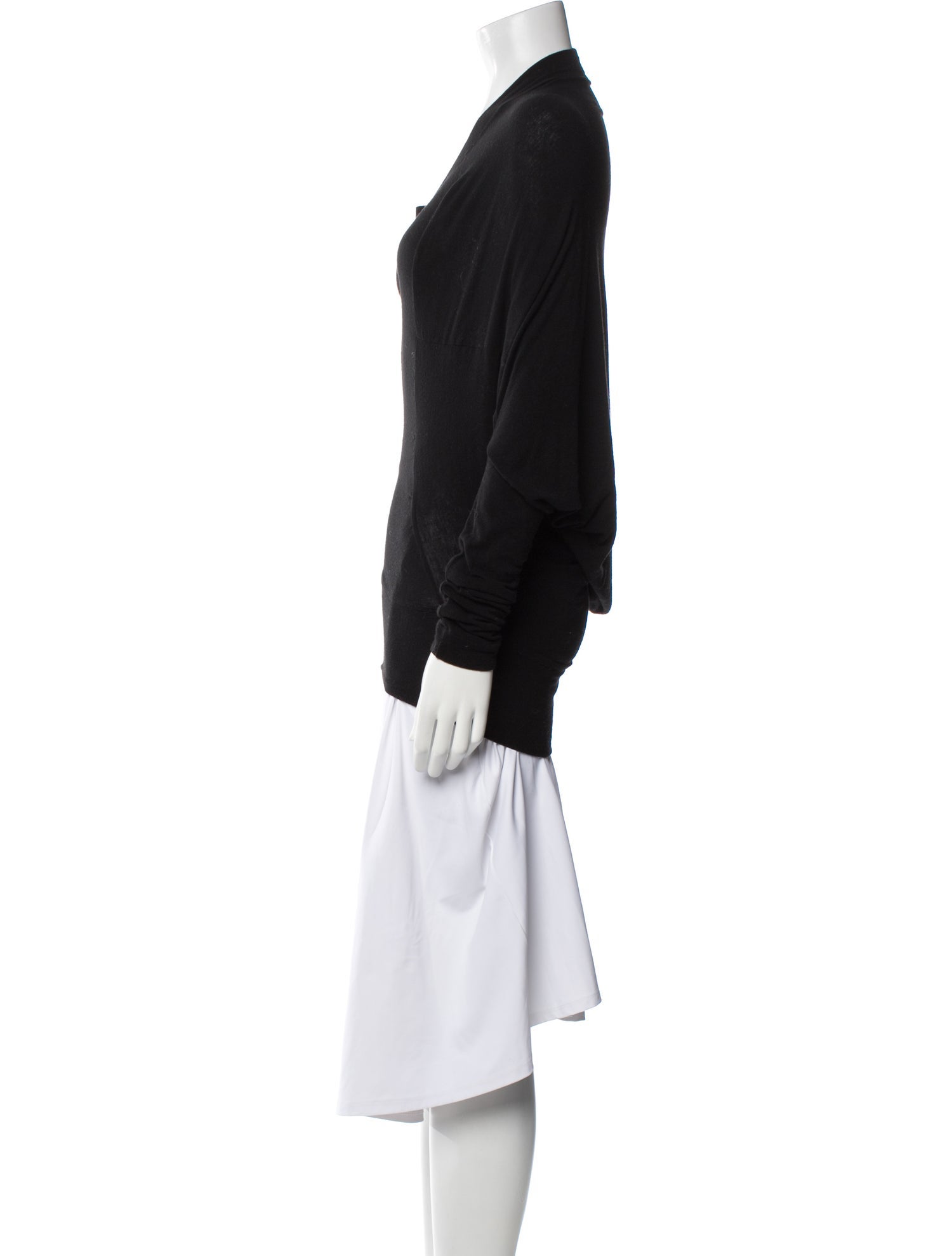 Vivienne Westwood Anglomania Scoop Neck Three-Quarter Sleeve Top