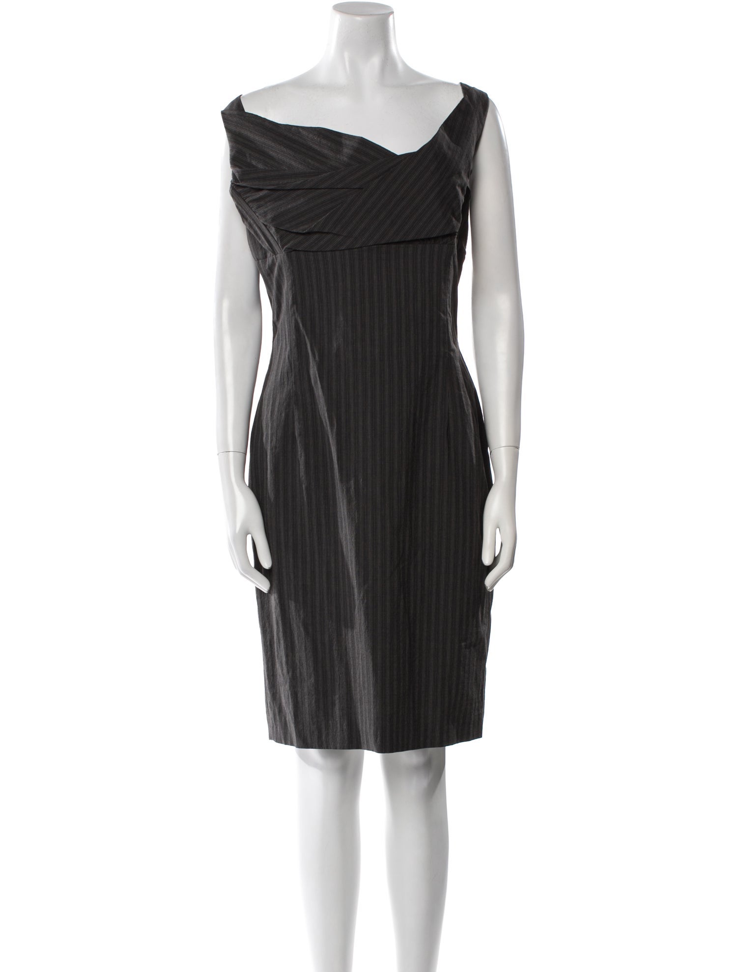 Vivienne Westwood Anglomania Cowl Neck Knee-Length Dress