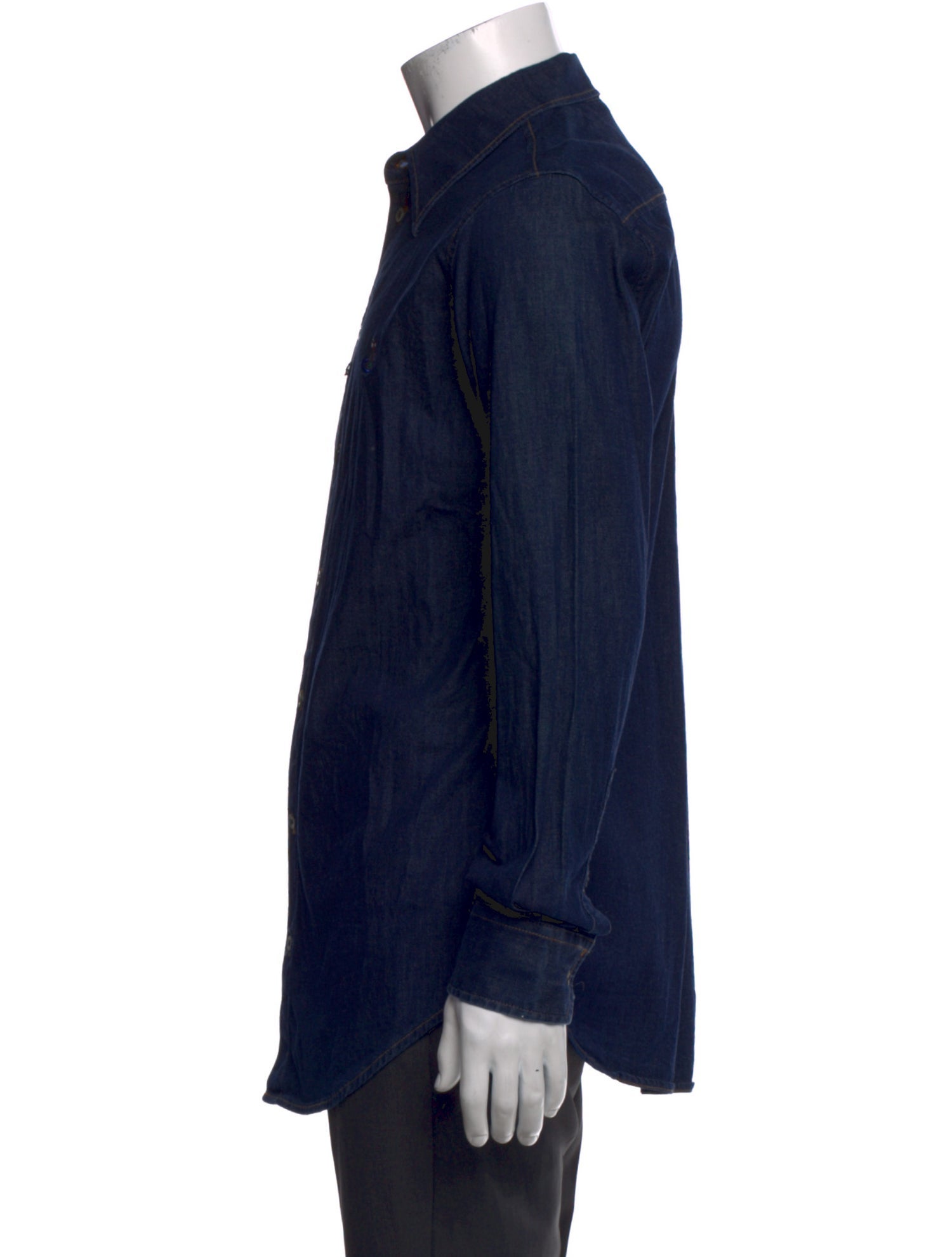 Vivienne Westwood Anglomania 2015 Long Sleeve Denim Shirt w/ Tags