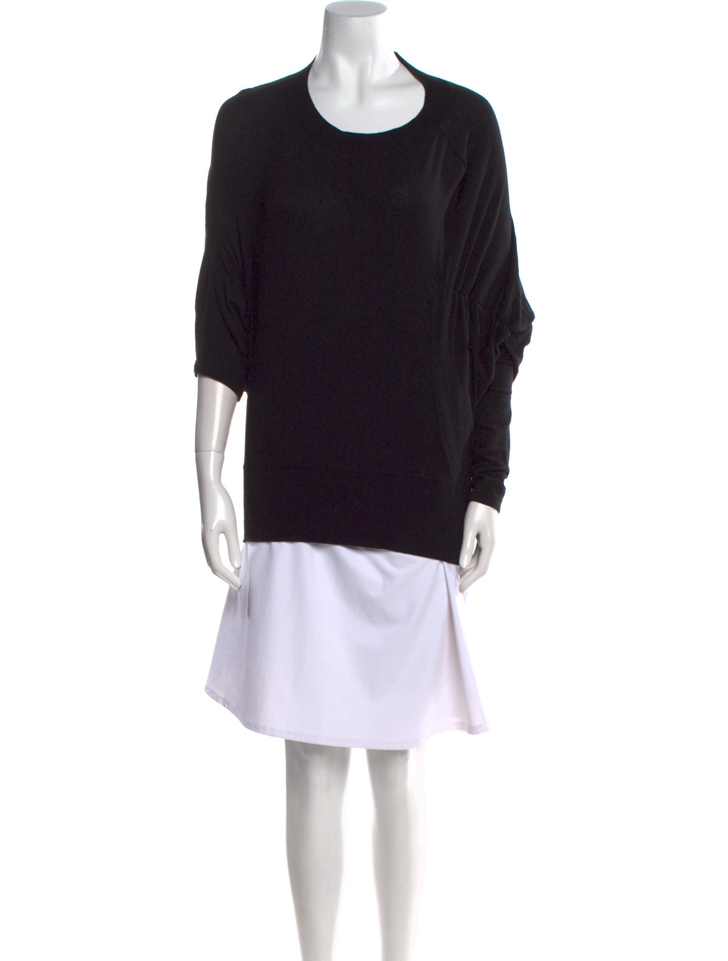 Vivienne Westwood Anglomania Scoop Neck Three-Quarter Sleeve Tunic