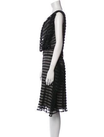 Vivienne Westwood Anglomania Striped Knee-Length Dress