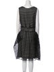 Vivienne Westwood Anglomania Striped Knee-Length Dress