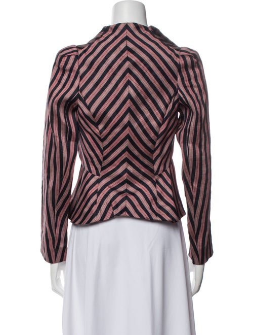 Vivienne Westwood Anglomania Linen Striped Blazer