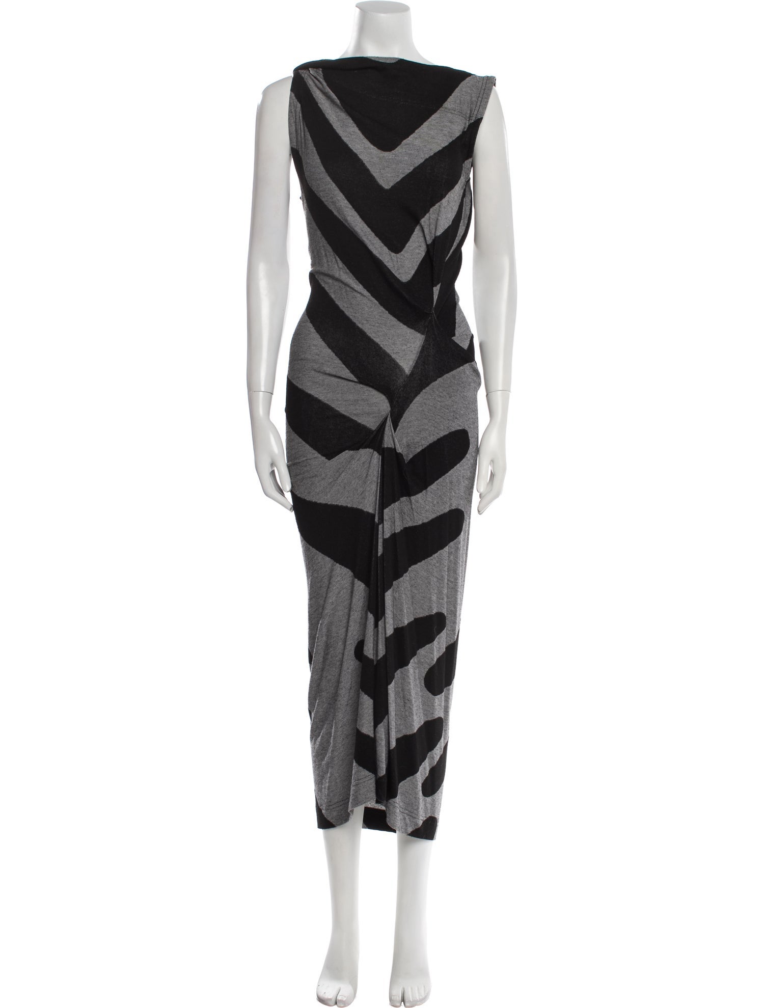 Vivienne Westwood Anglomania Striped Long Dress
