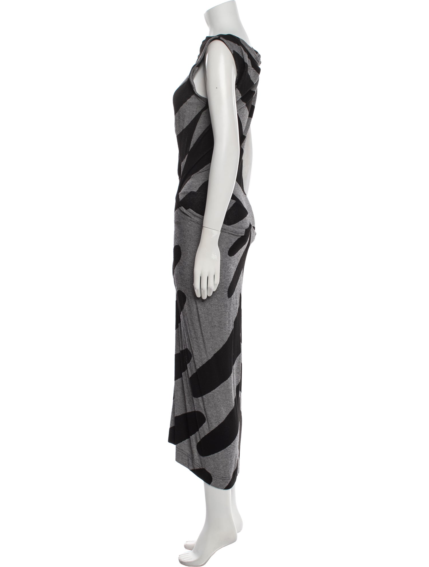 Vivienne Westwood Anglomania Striped Long Dress