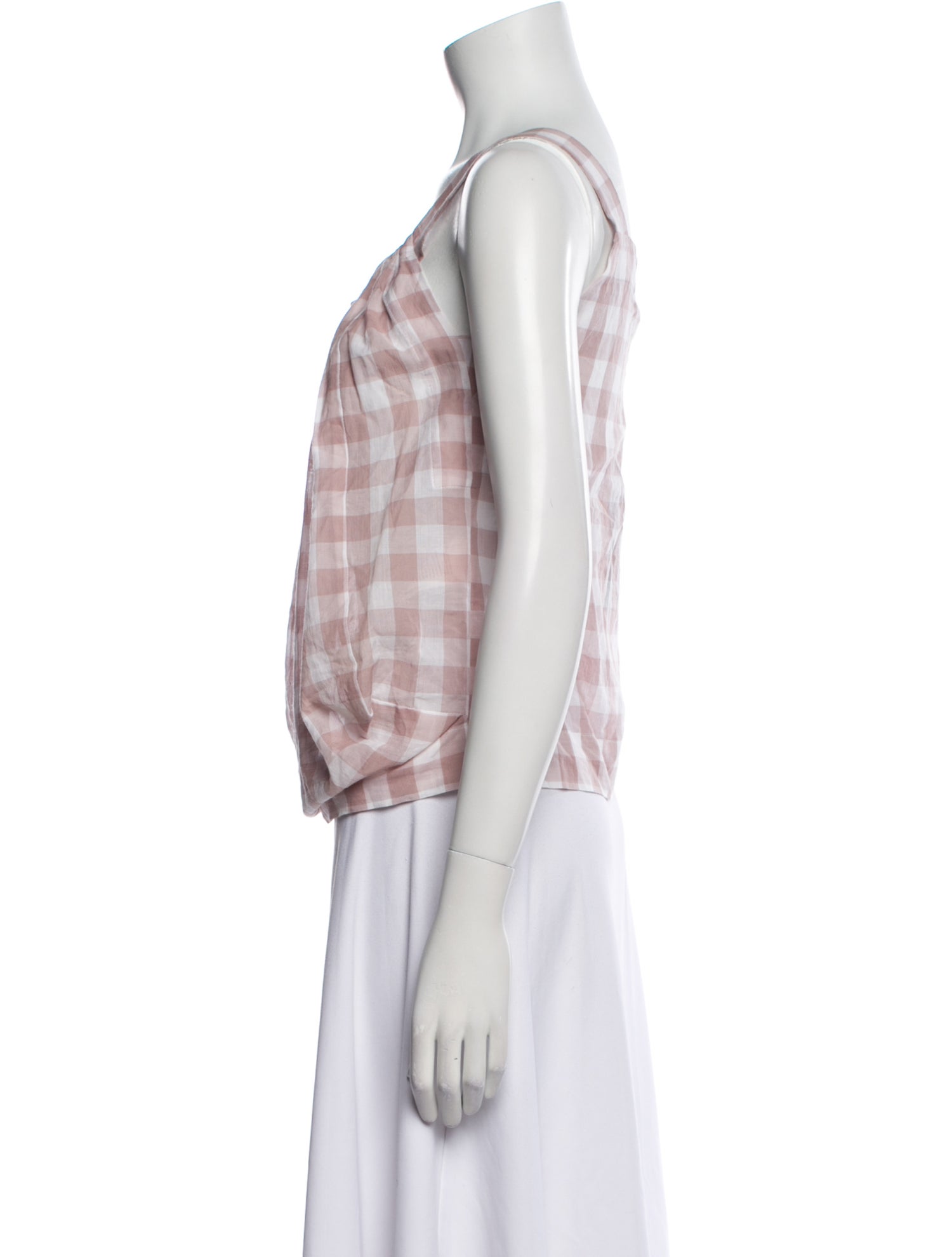 Vivienne Westwood Anglomania Plaid Print Square Neckline Crop Top w/ Tags