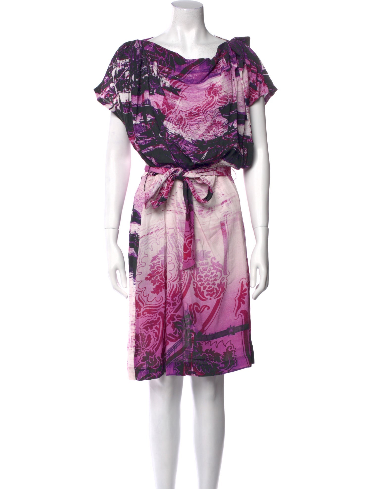 Vivienne Westwood Anglomania Printed Knee-Length Dress