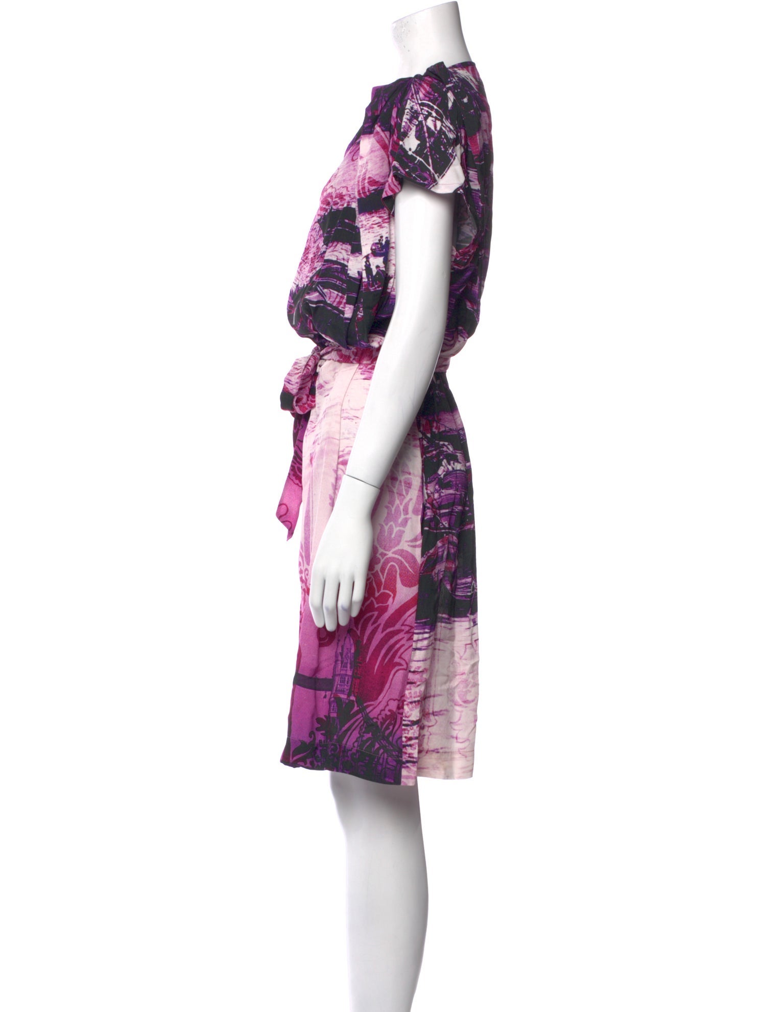 Vivienne Westwood Anglomania Printed Knee-Length Dress