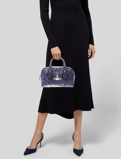 Vivienne Westwood Anglomania Leather Top Handle Bag