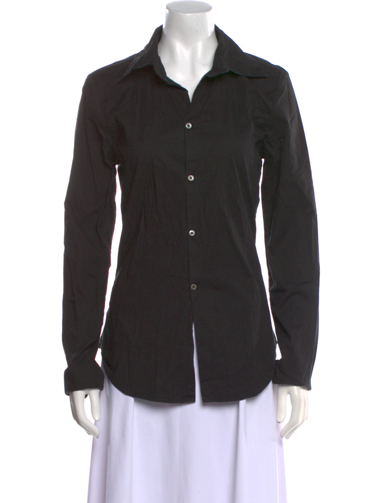 Vivienne Westwood Anglomania Long Sleeve Button-Up Top