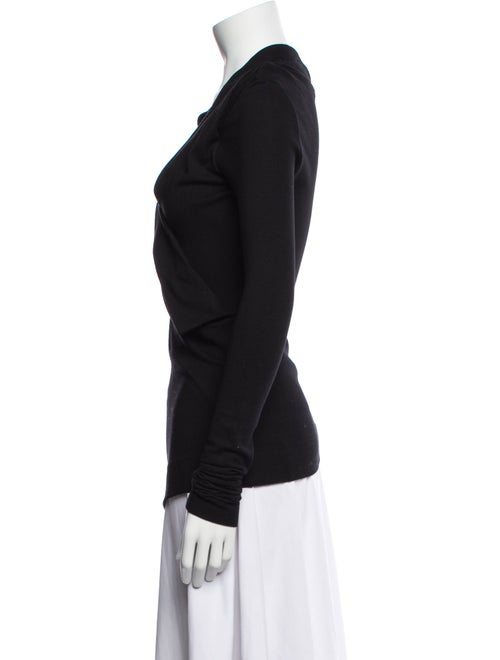 Vivienne Westwood Anglomania Cowl Neck Long Sleeve Top