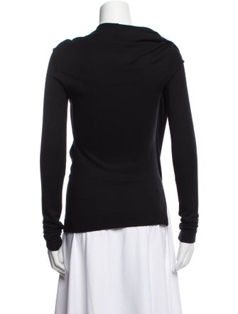 Vivienne Westwood Anglomania Cowl Neck Long Sleeve Top