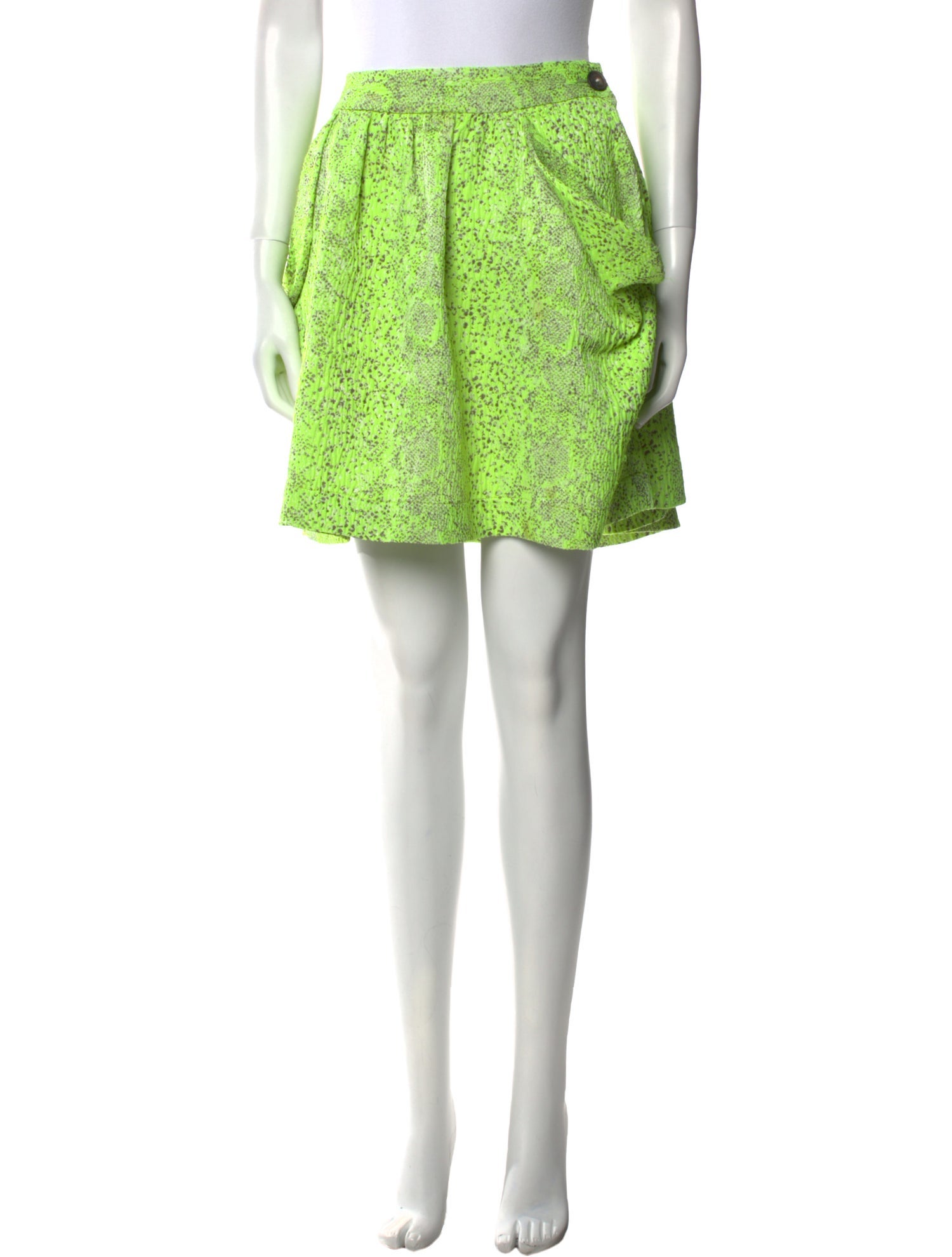 Vivienne Westwood Anglomania Printed Mini Skirt