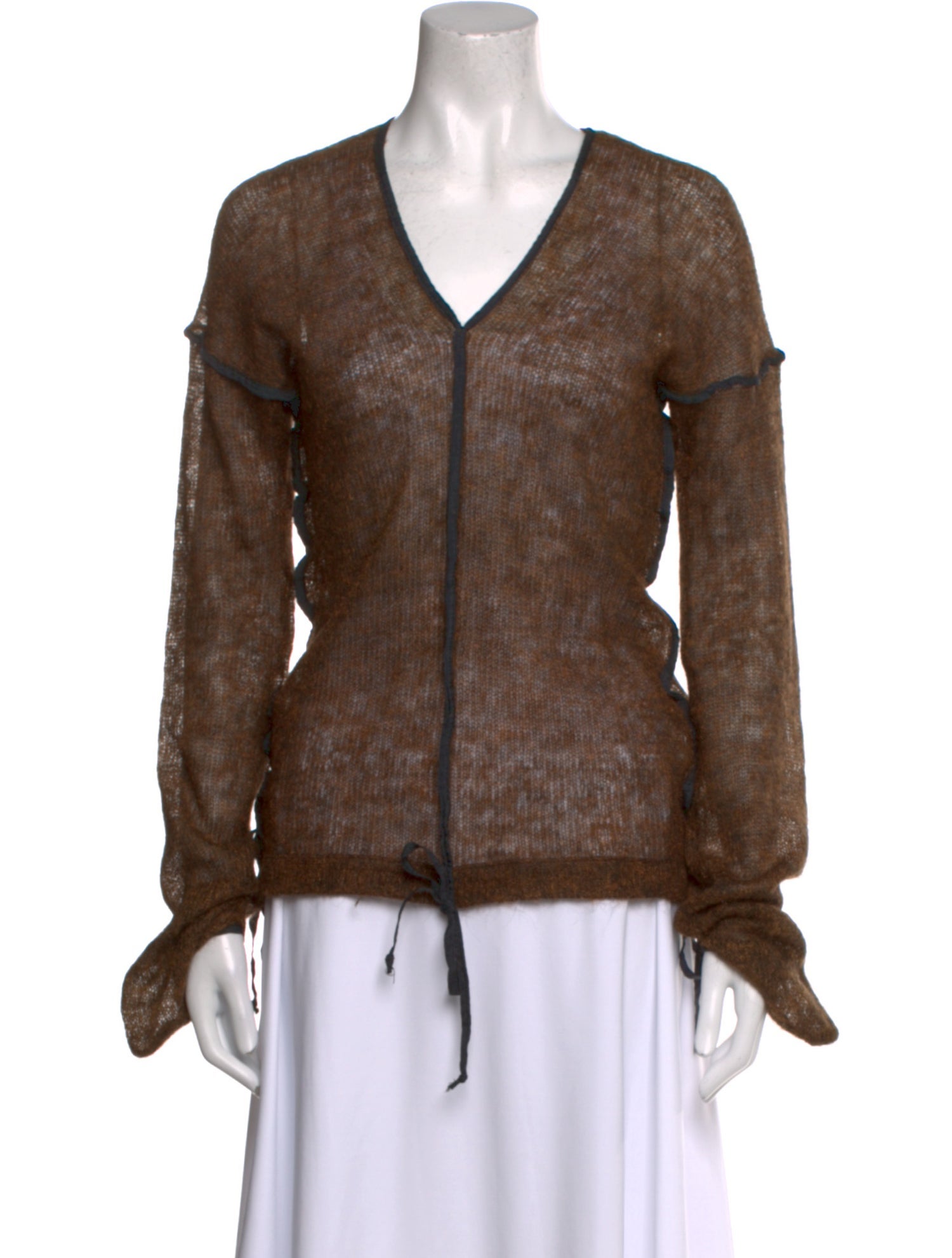 Vivienne Westwood Anglomania V-Neck Sweater