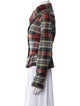 Vivienne Westwood Anglomania Wool Plaid Print Jacket