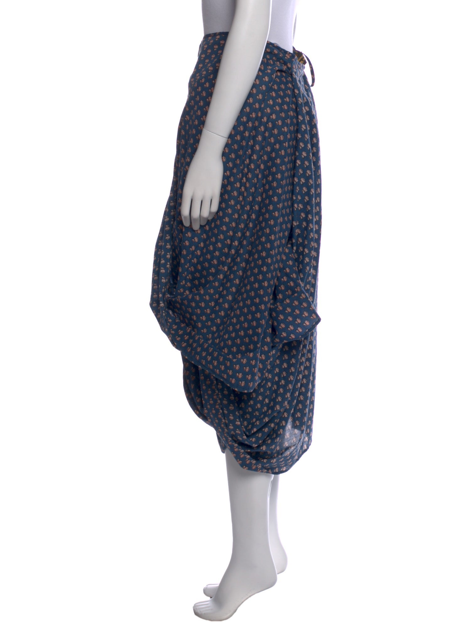 Vivienne Westwood Anglomania Printed Midi Length Skirt