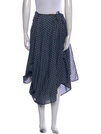 Vivienne Westwood Anglomania Printed Midi Length Skirt