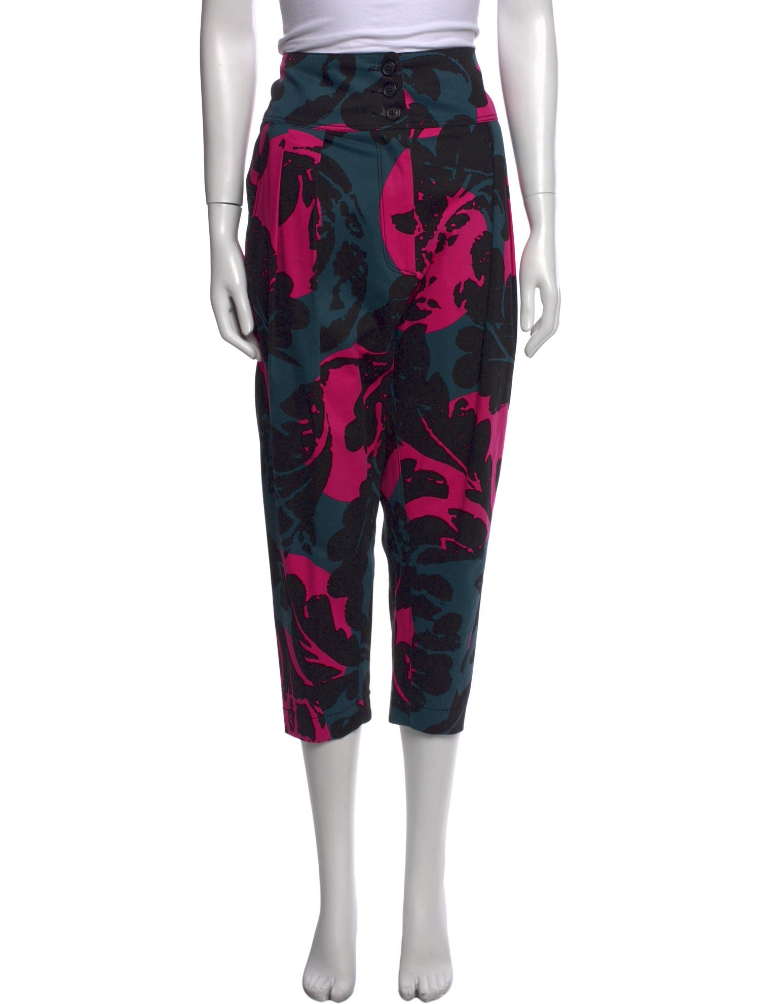 Vivienne Westwood Anglomania Printed Straight Leg Pants