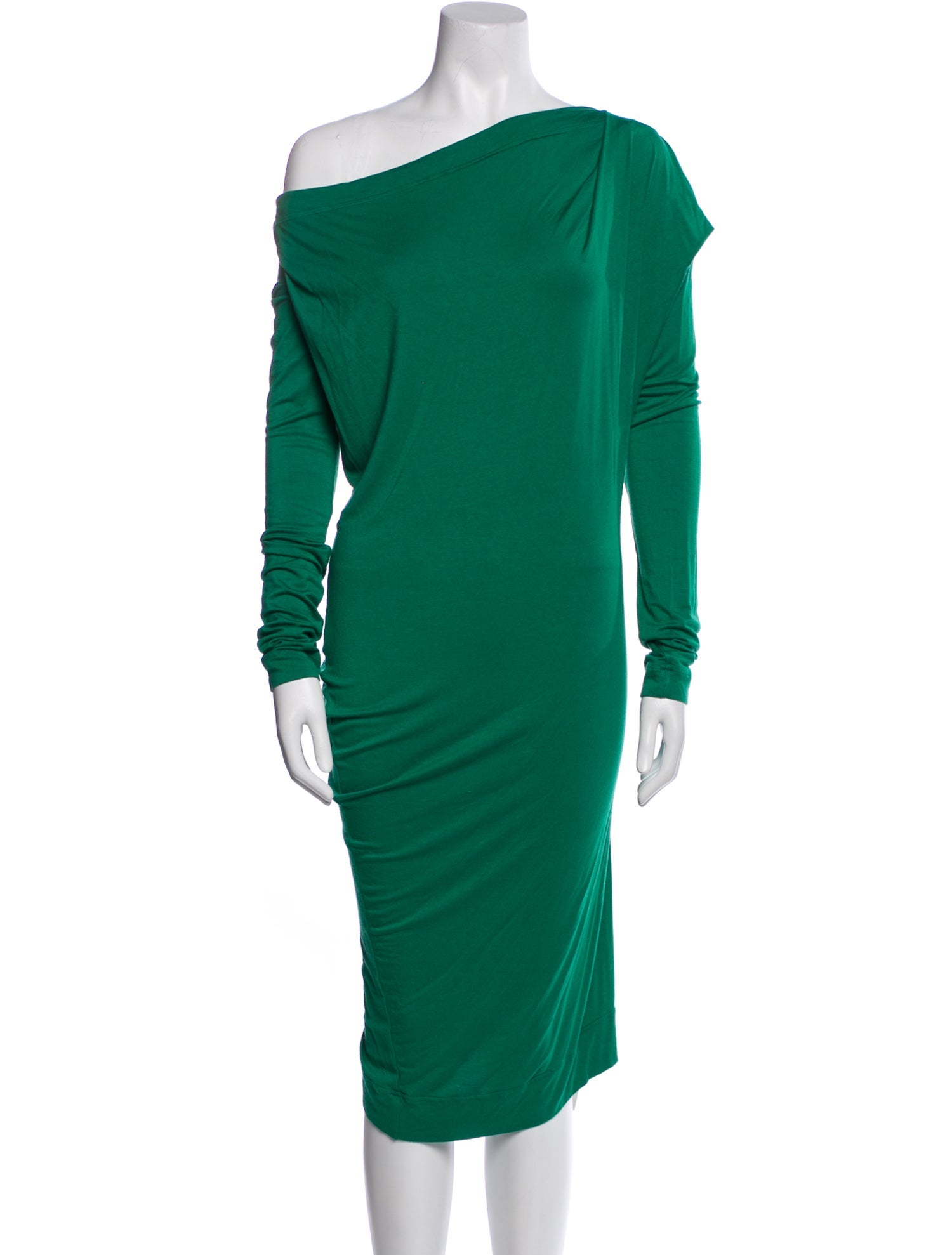 Vivienne Westwood Anglomania One-Shoulder Midi Length Dress