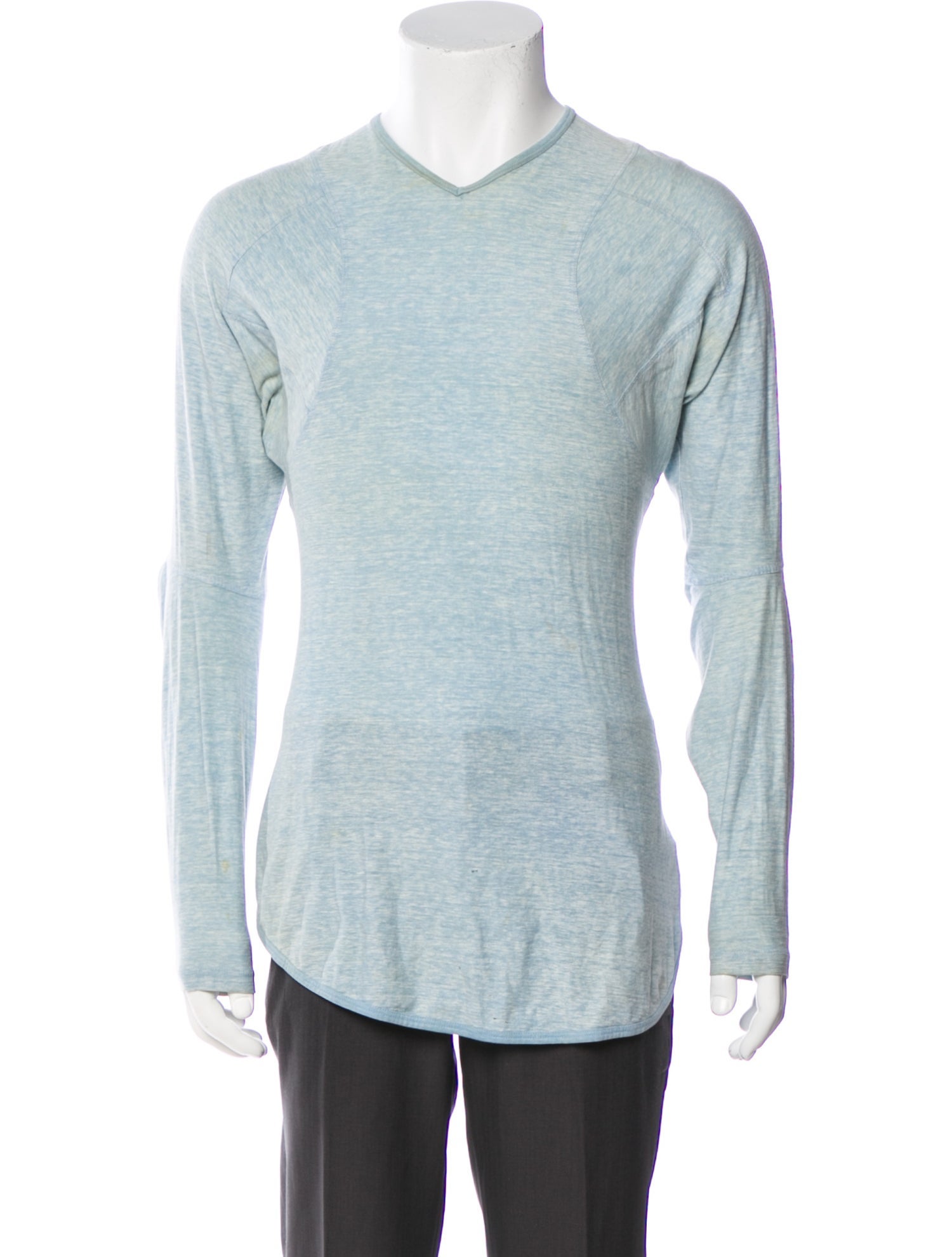 Vivienne Westwood Anglomania V-Neck Long Sleeve Henley