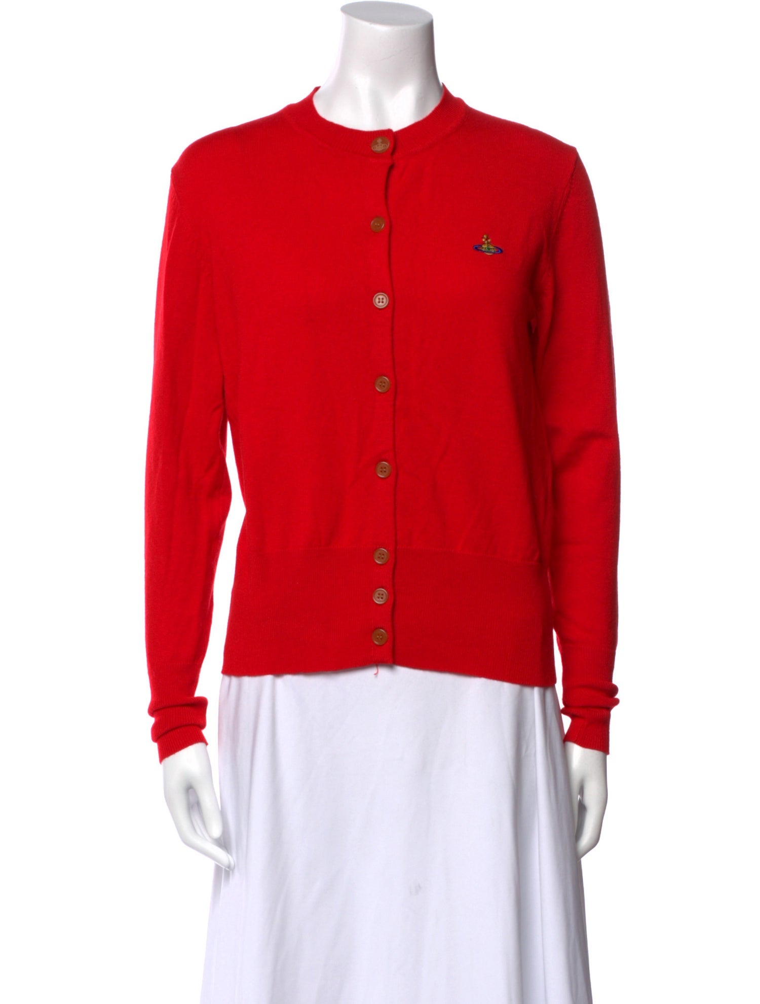 Vivienne Westwood Anglomania Wool Crew Neck Sweater