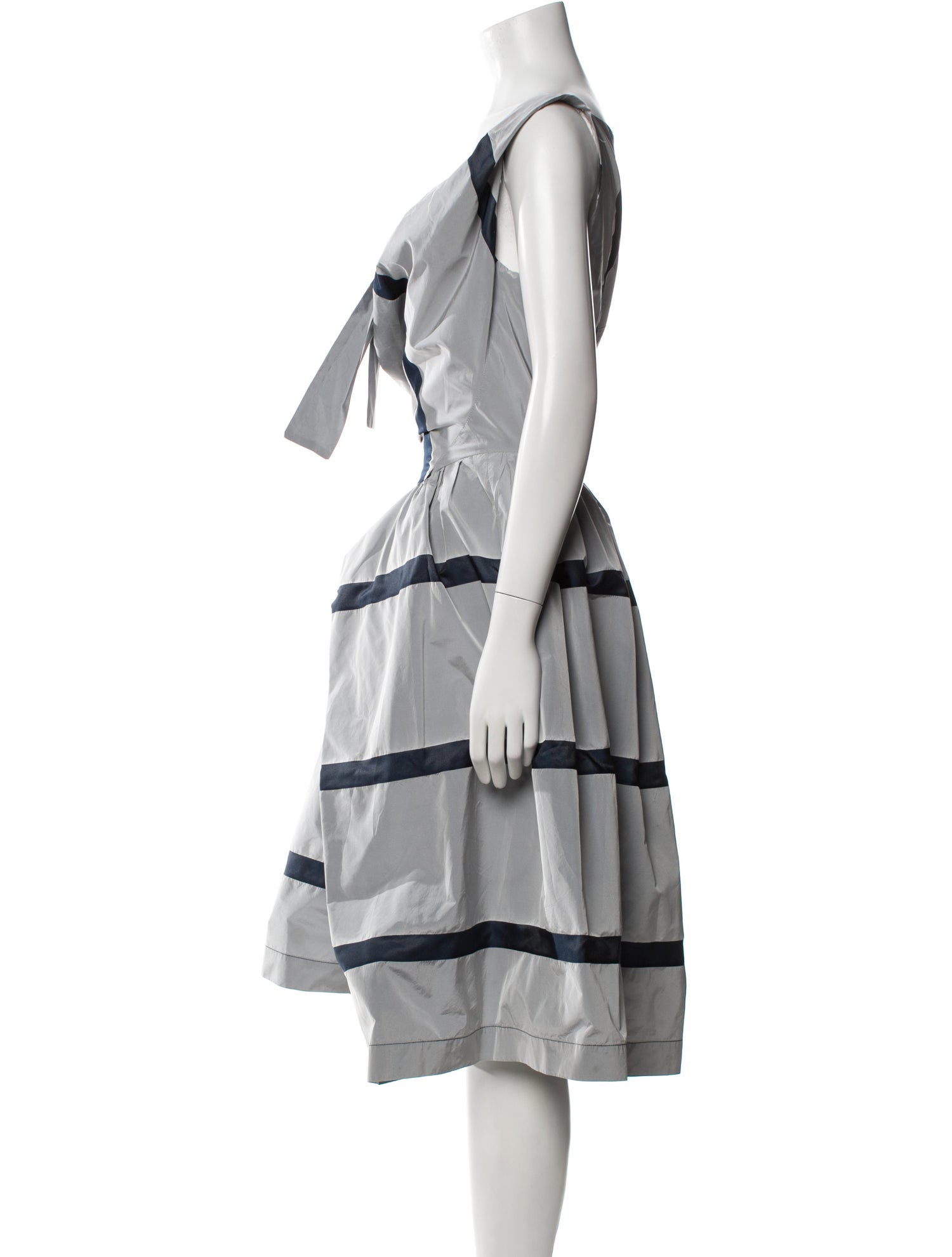 Vivienne Westwood Anglomania Square Neckline Midi Length Dress