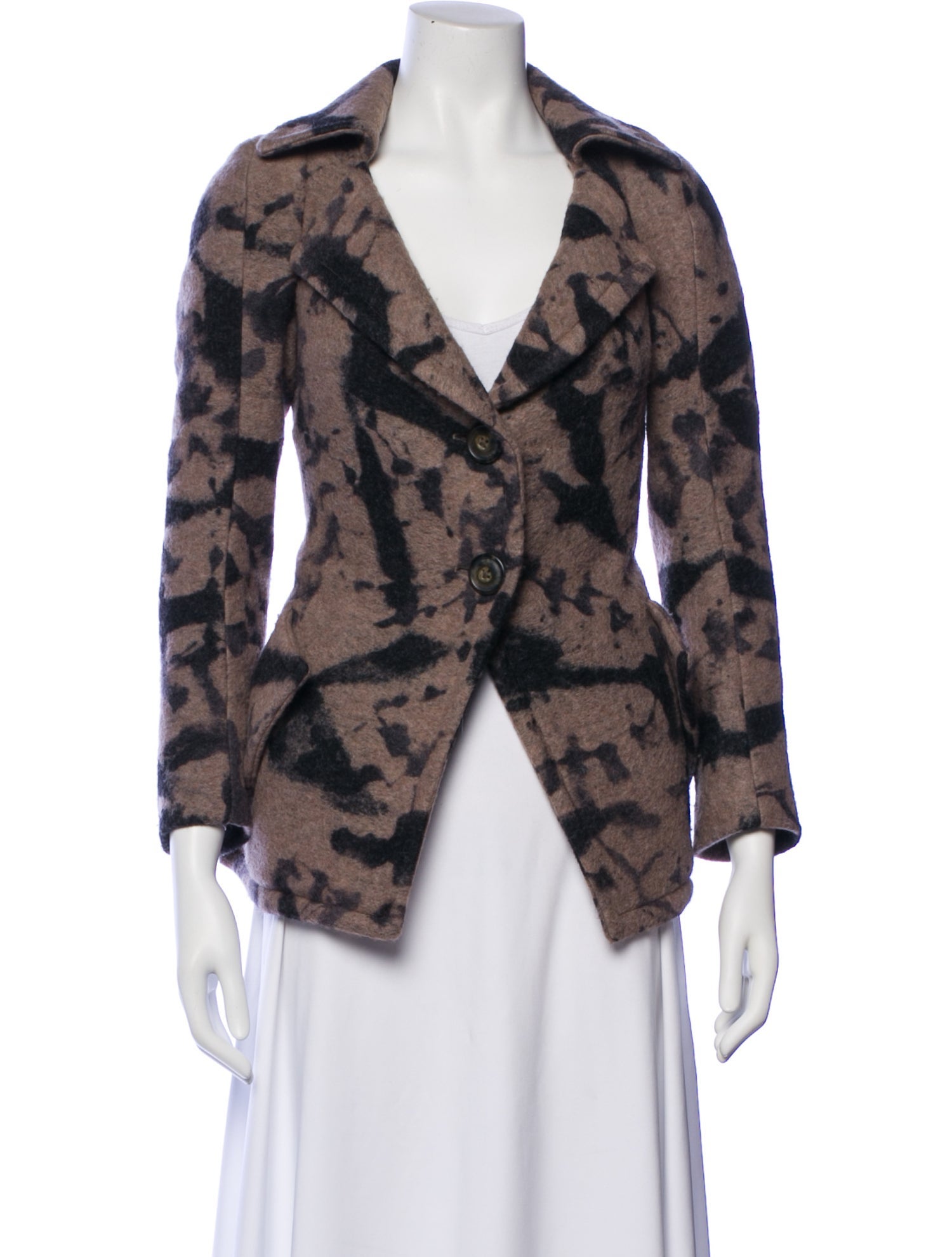 Vivienne Westwood Anglomania Wool Printed Blazer