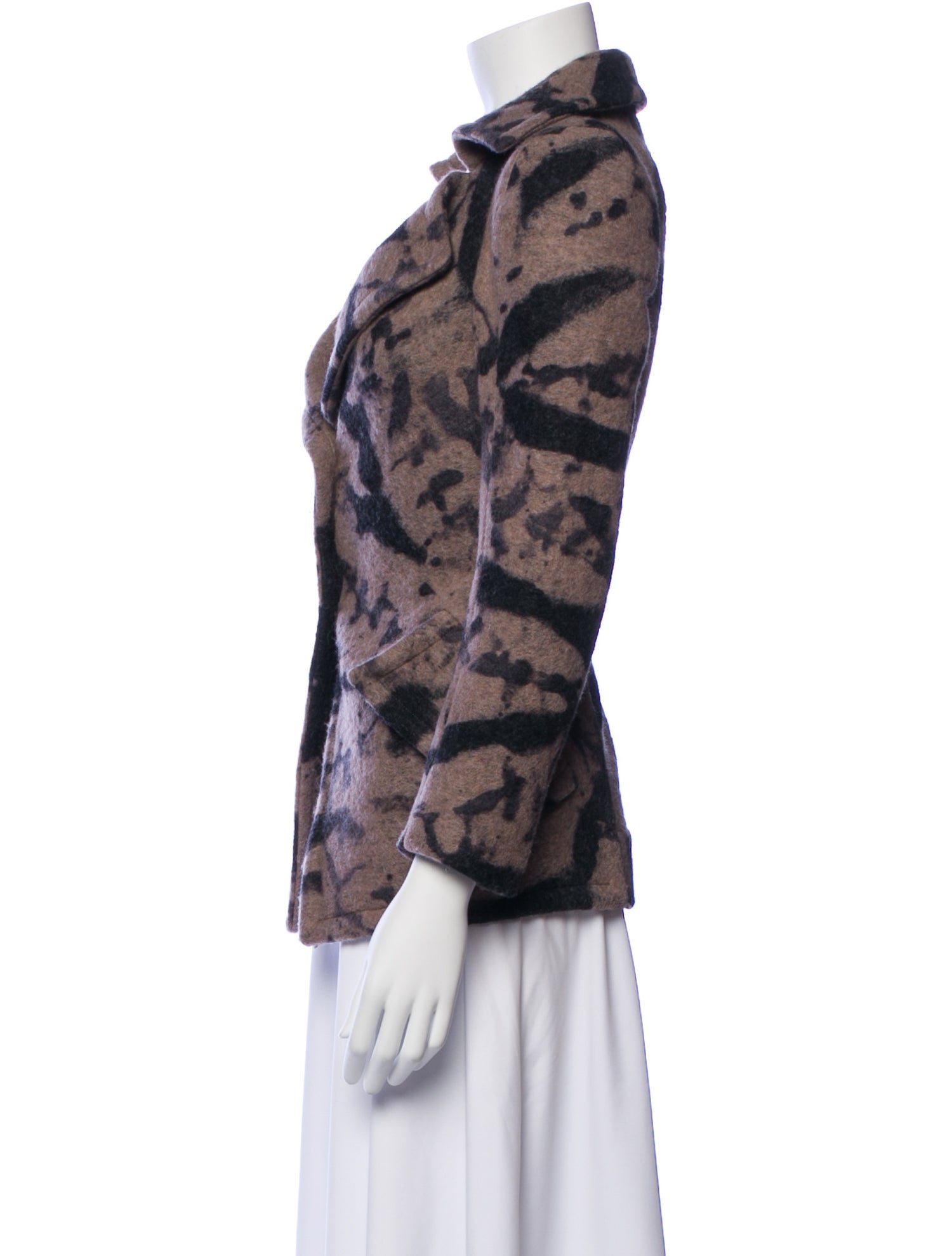 Vivienne Westwood Anglomania Wool Printed Blazer