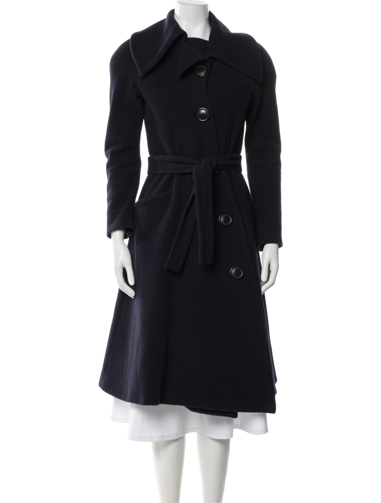 Vivienne Westwood Anglomania Virgin Wool Trench Coat