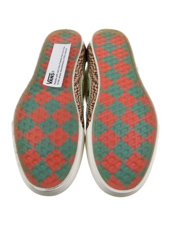 Vans x Gucci Canvas Plaid Print Loafer Sneakers
