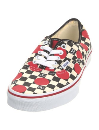 Vans x Valentino Canvas Printed Sneakers