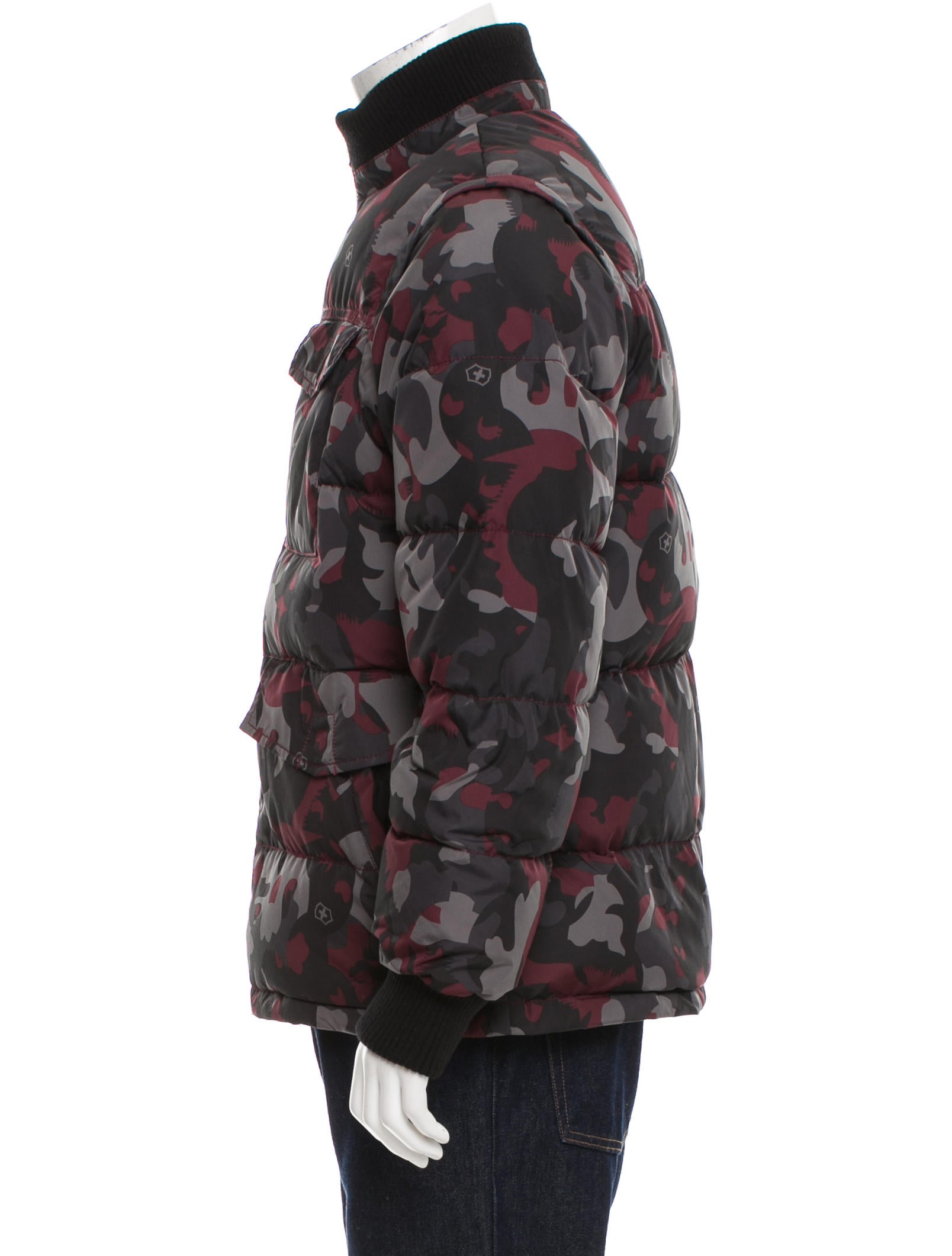 Victorinox Swiss Army Regimen DownFilled Jacket Black Outerwear, Clothing VXS20249 The