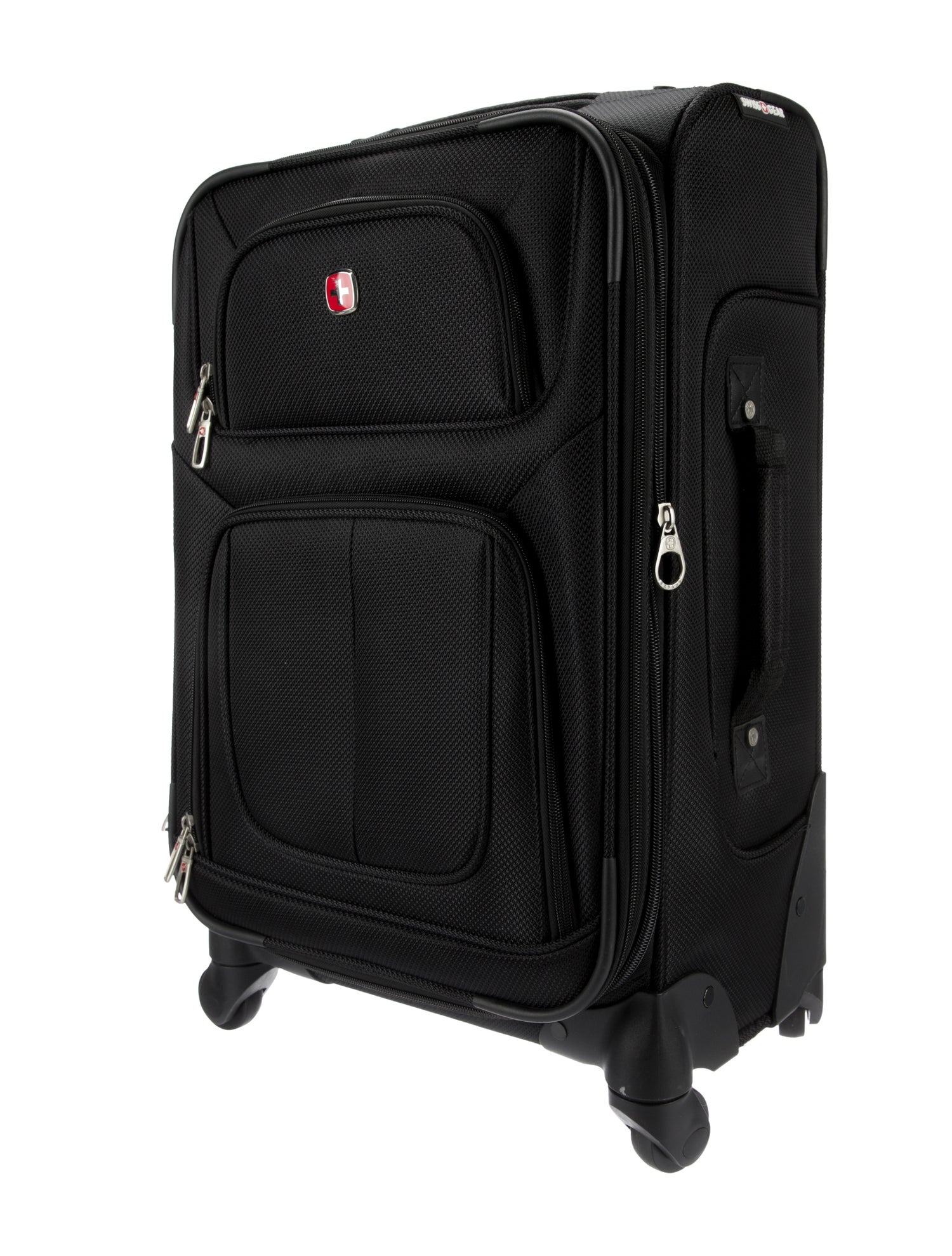 Victorinox Swiss Army Army Canvas Wheeled Suitcase - Black