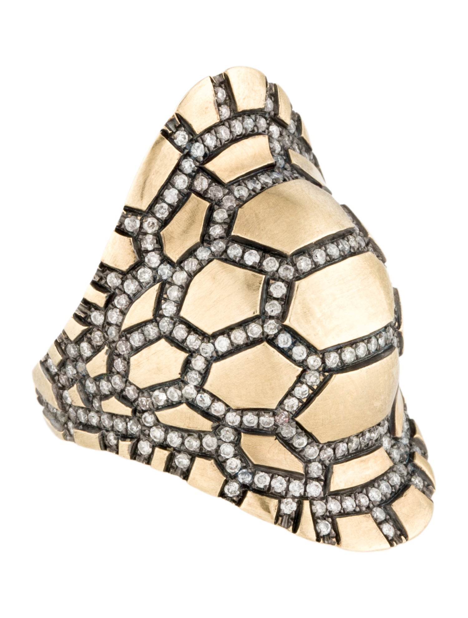 Venyx 9K Diamond Madagascar Reptilia Ring