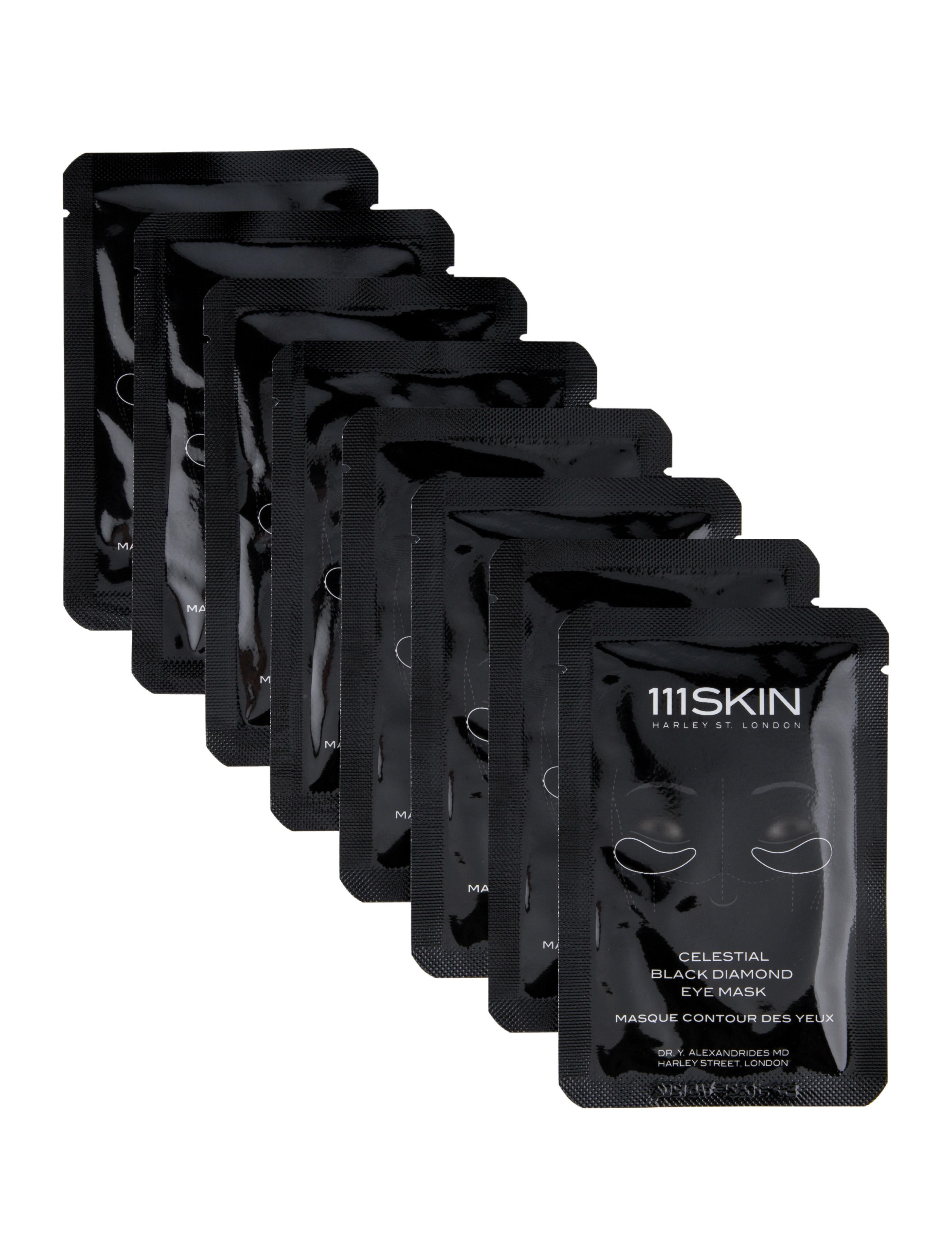 111SKIN Celestial Black Diamond Eye Mask White W111120154 The