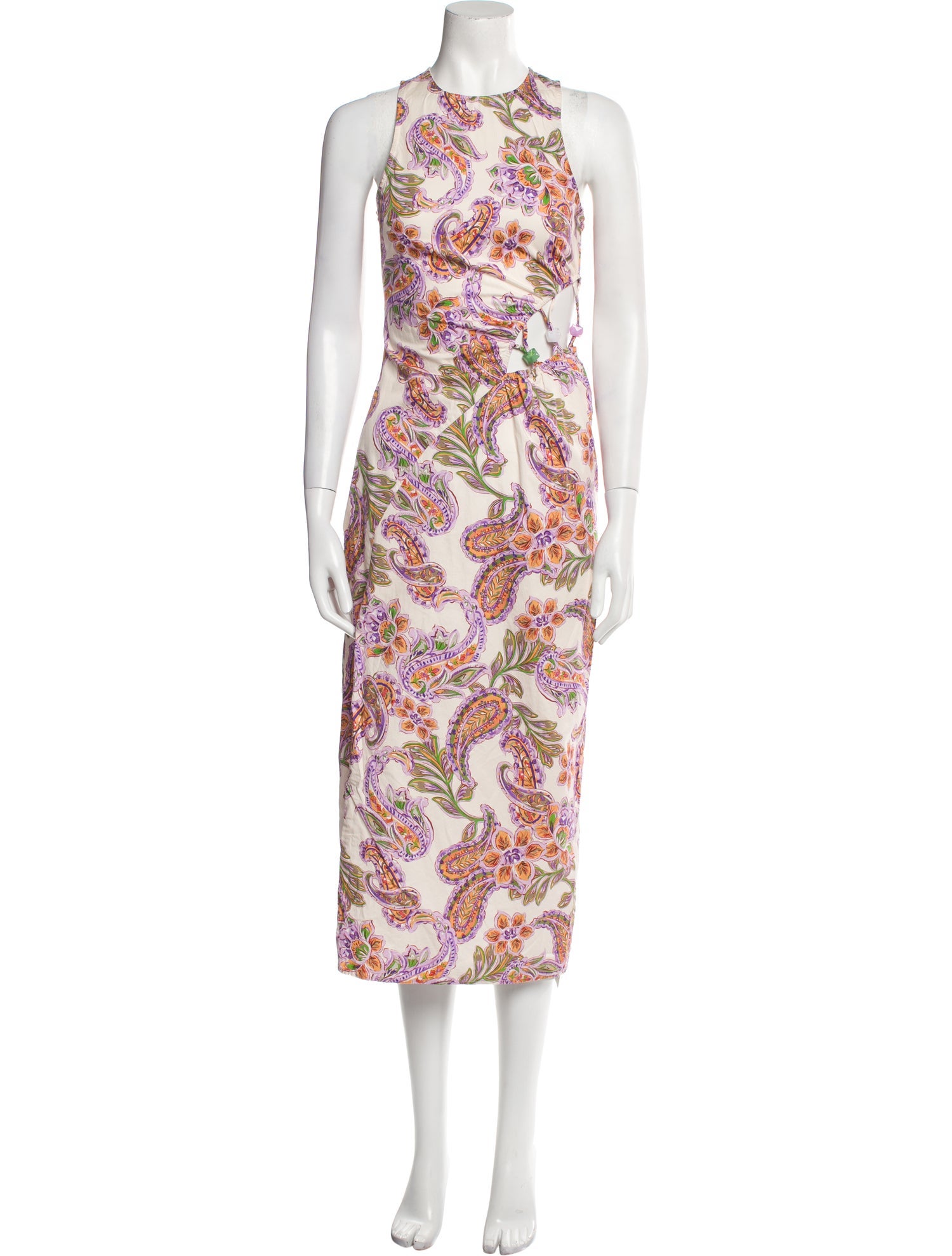 Suboo Floral Print Long Dress