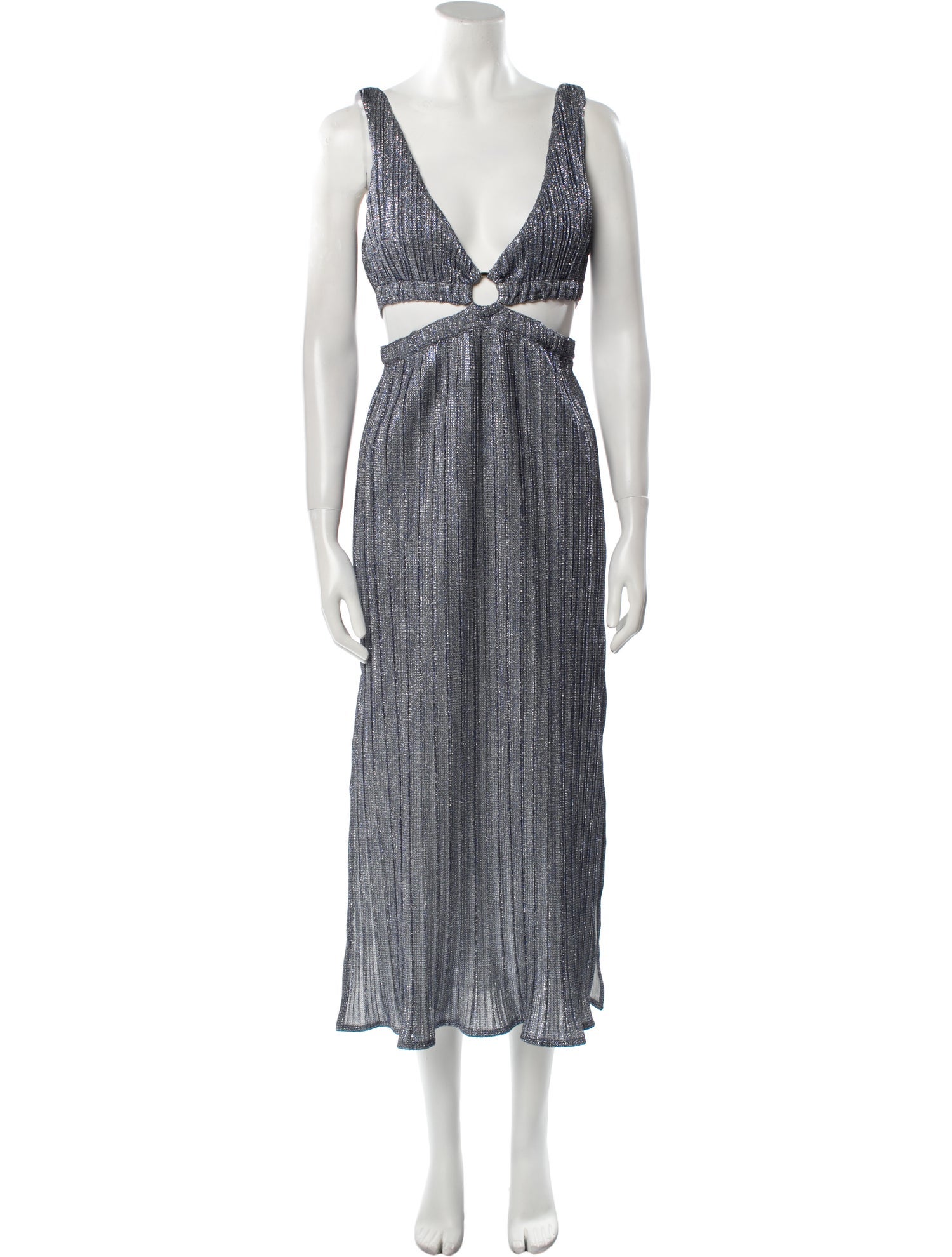 Suboo Striped Long Dress w/ Tags