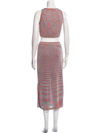 Suboo Striped Skirt Set