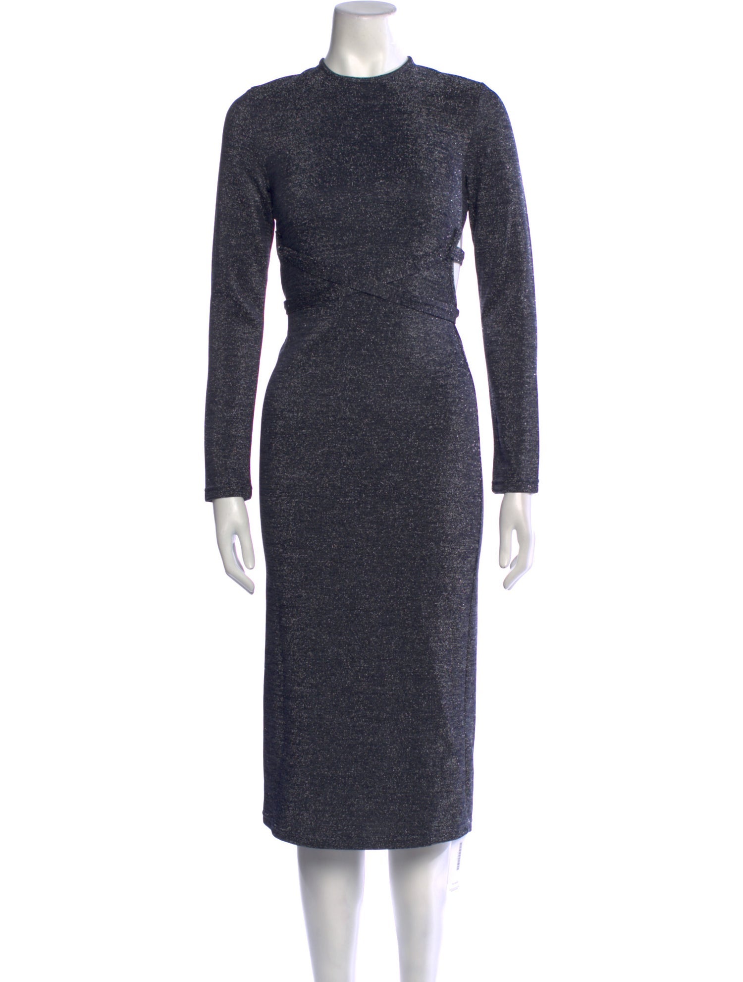 Suboo Mock Neck Midi Length Dress w/ Tags