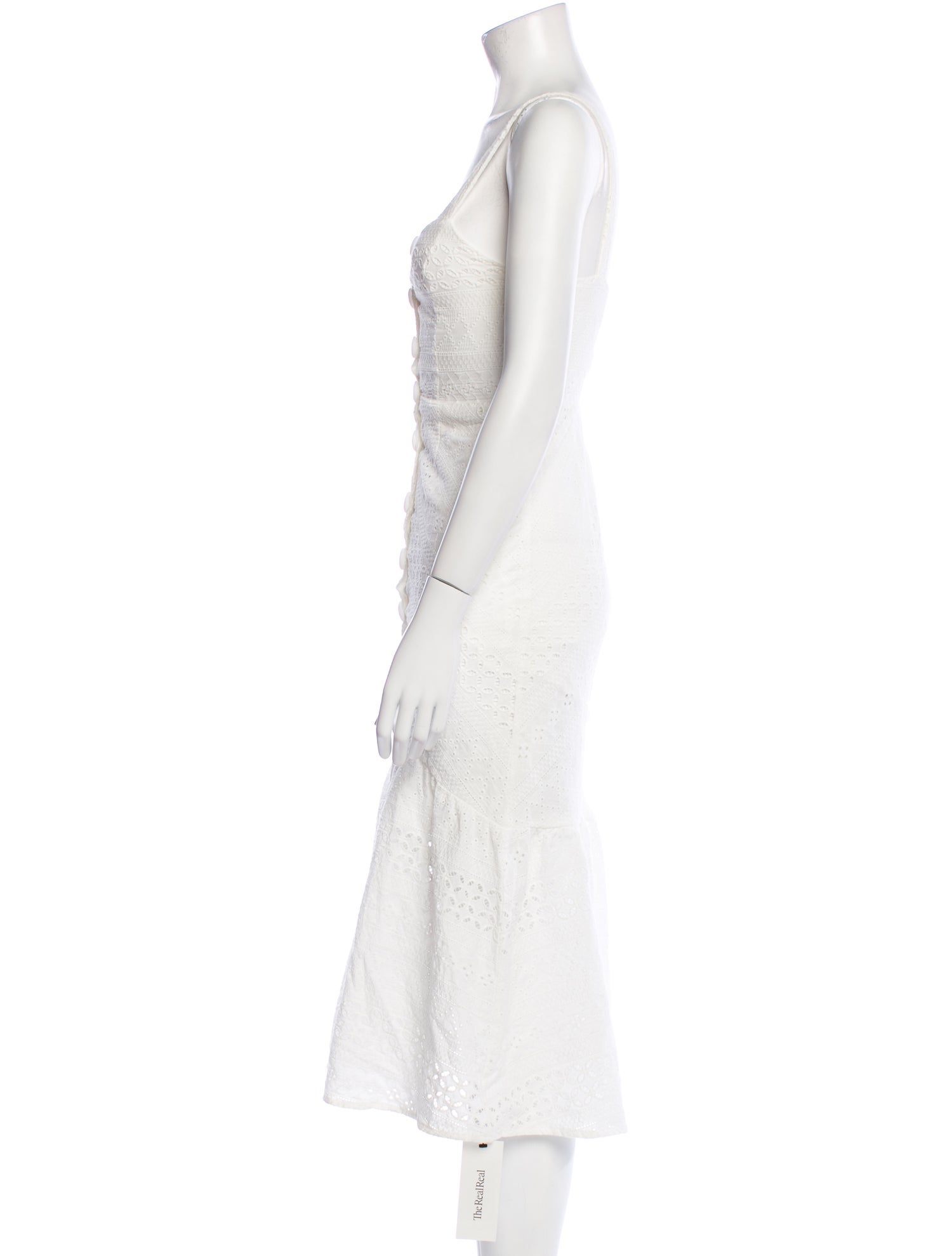 Suboo Square Neckline Midi Length Dress