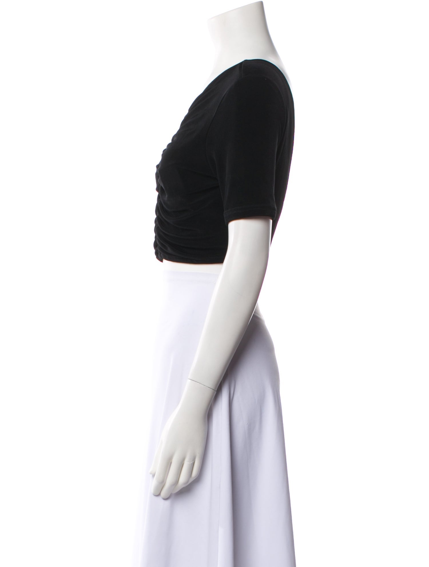 Suboo V-Neck Short Sleeve Crop Top w/ Tags