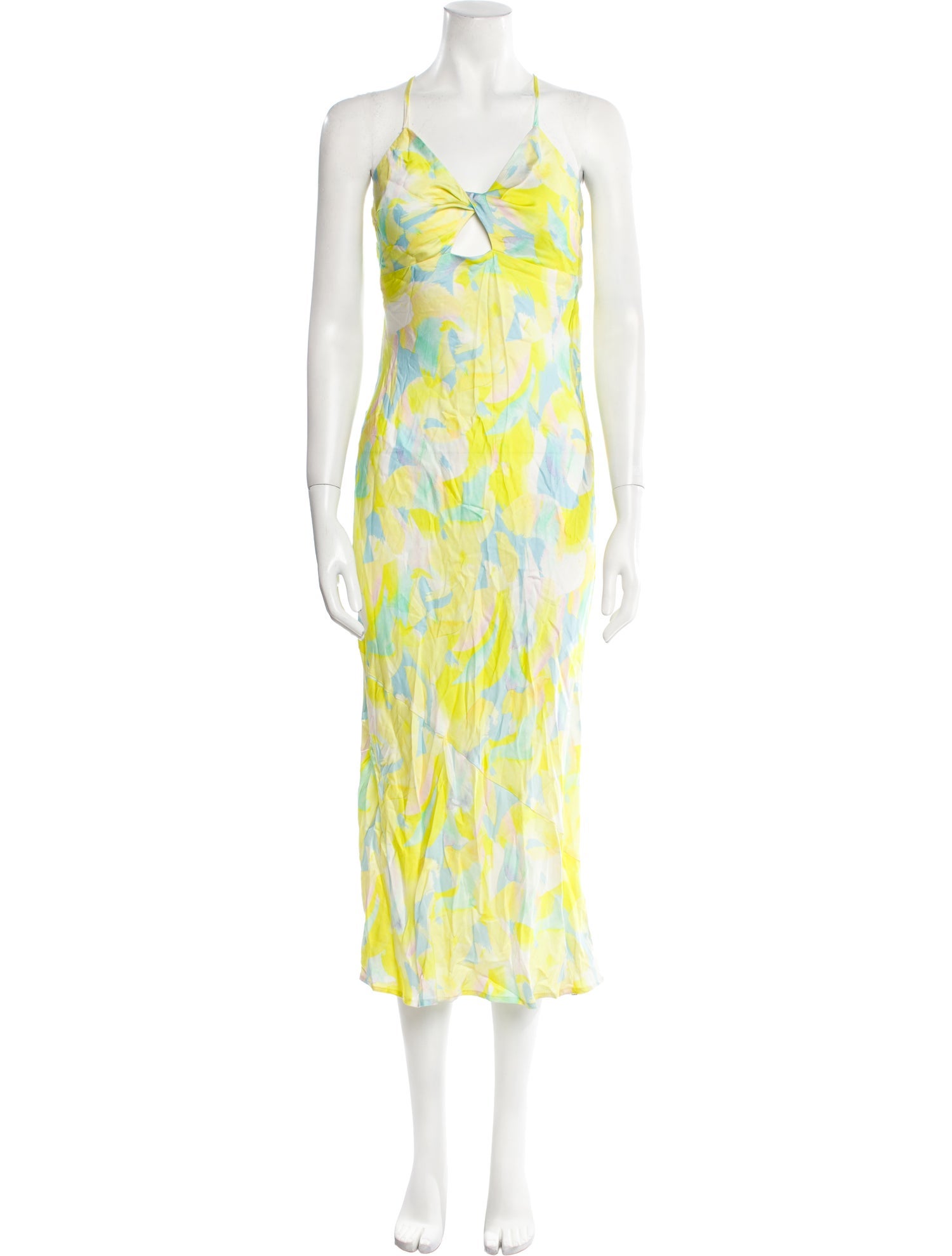 Suboo Printed Midi Length Dress w/ Tags